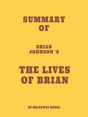 cover image of Summary of Brian Johnson 's the Lives of Brian